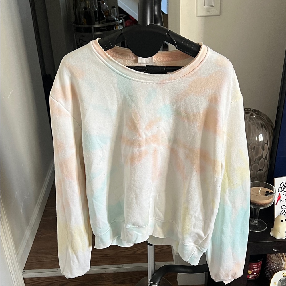 Colorful Tie-Dye Women's Sweatshirt